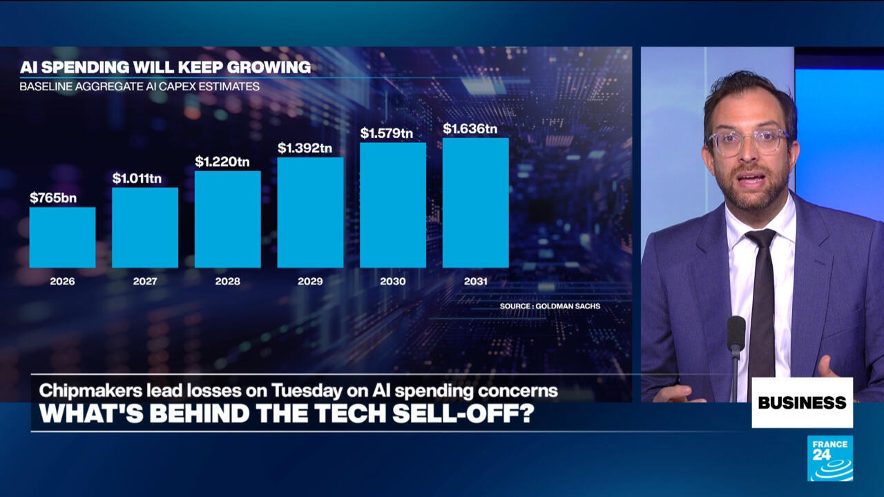 Massive AI spending and higher interest rates: What’s behind the tech sell-off? – Business